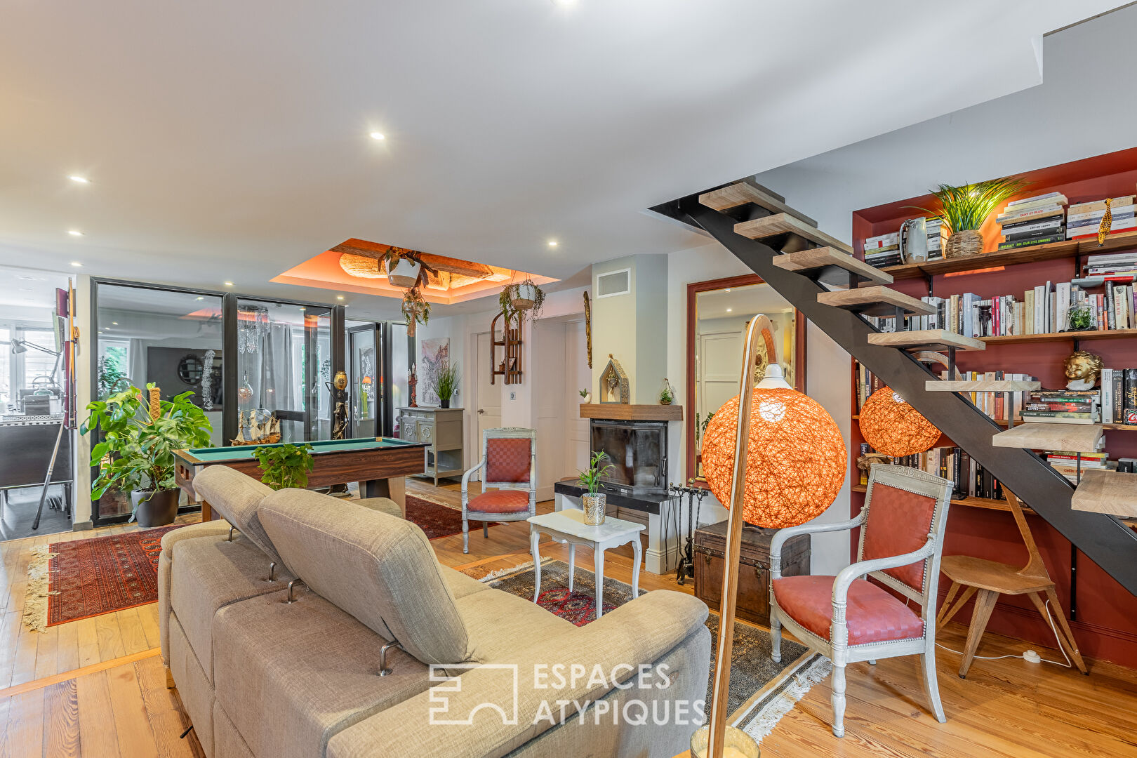 Duplex dans une maison de maître avec vue sur la Moselle