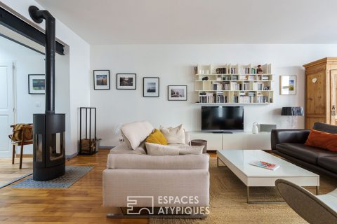 Old studio and patio in the heart of the city