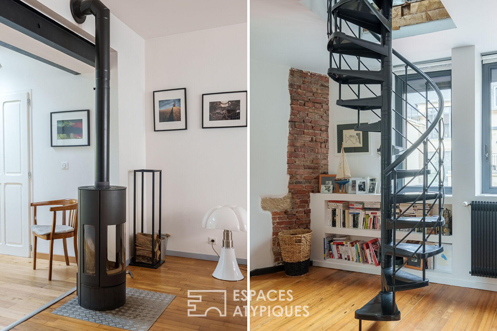 Old studio and patio in the heart of the city