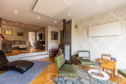 Maison familiale avec vue sur la verdure aux portes du Luxembourg