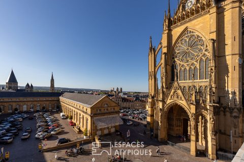 Duplex apartment with terrace and view of the Cathedral