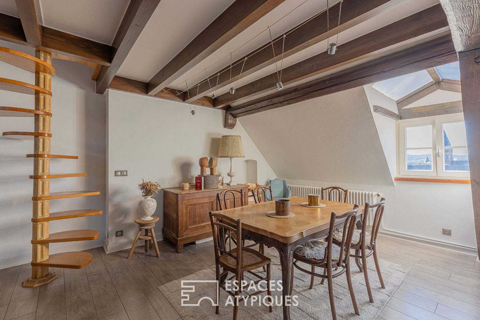 Duplex apartment with terrace and view of the Cathedral