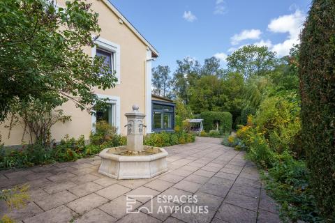 Maison bourgeoise de 1905 avec piscine et jardin