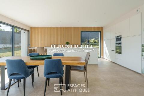 Contemporary Villa with Pool Between Nancy and Metz
