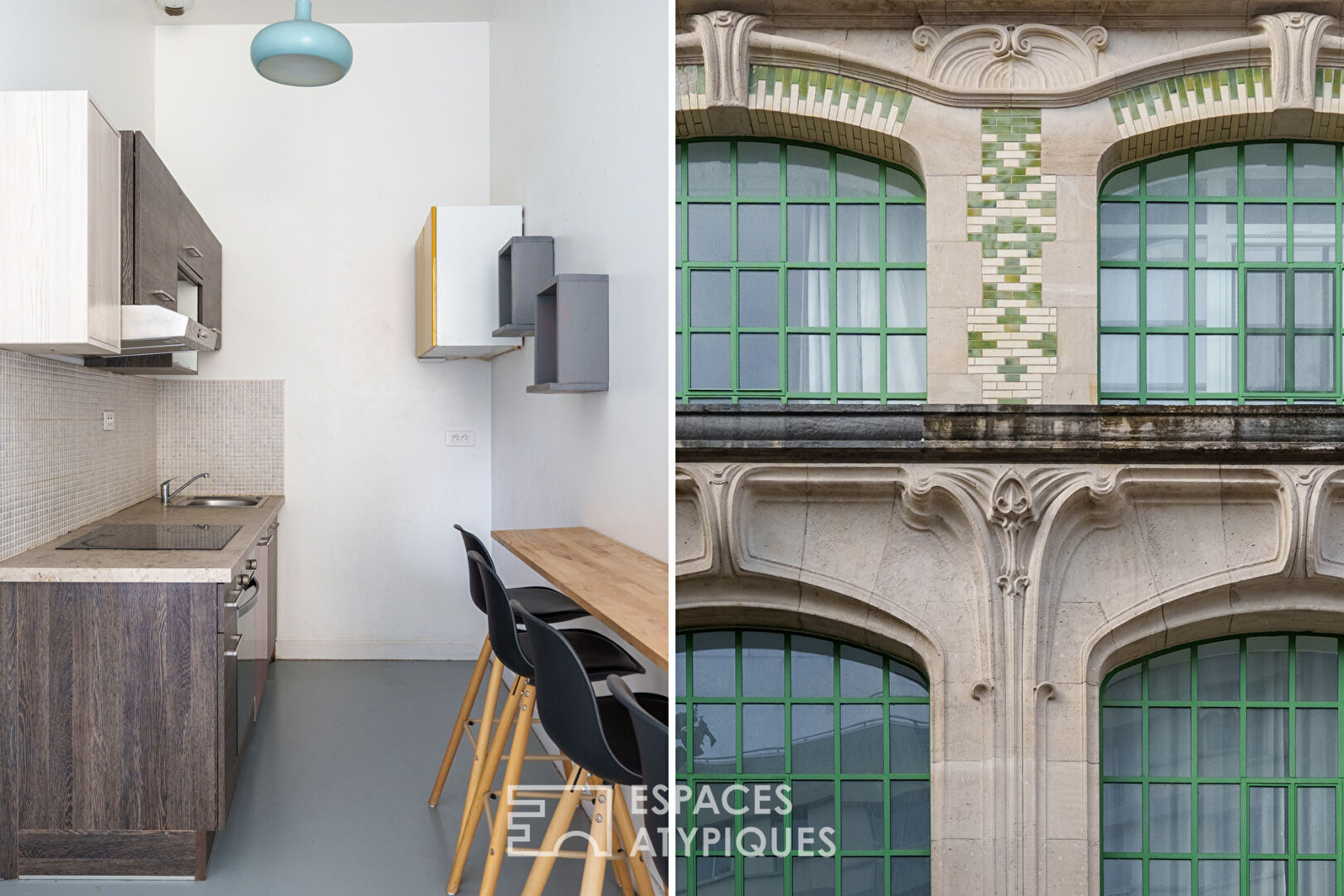 Appartement de caractère dans un bâtiment rempli d’histoire