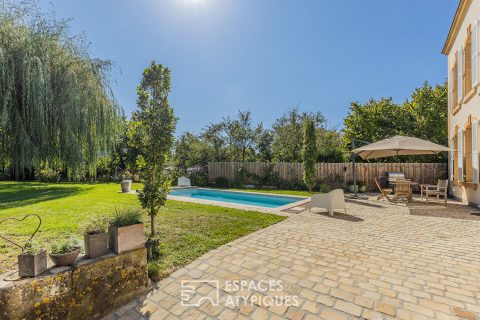 Renovated Lorraine house with swimming pool