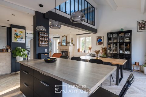 Duplex rénové avec terrasse et vue dégagée sur Metz Queuleu