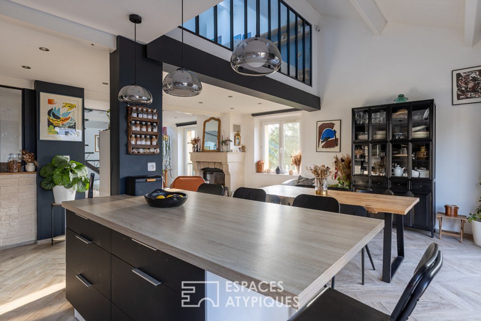 Duplex rénové avec terrasse et vue dégagée sur Metz Queuleu