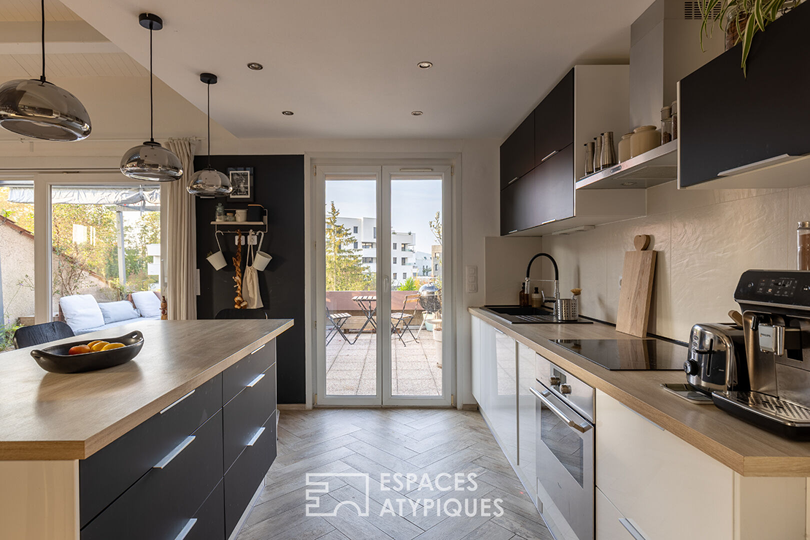 Duplex rénové avec terrasse et vue dégagée sur Metz Queuleu