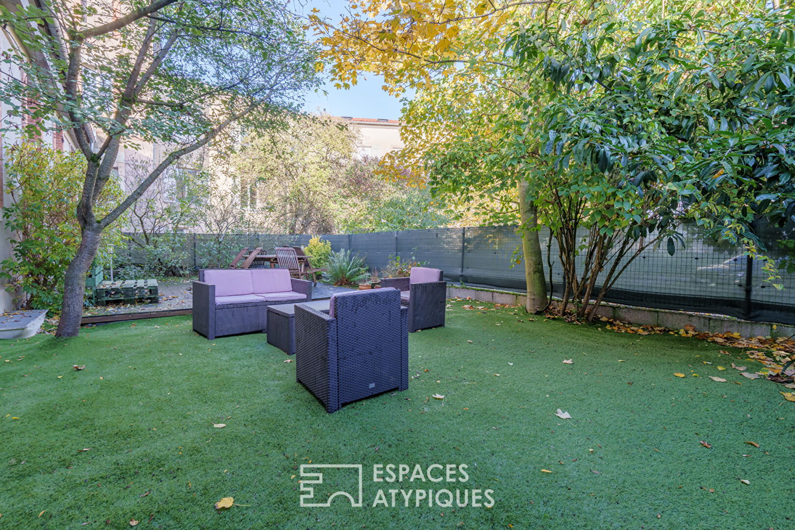 Rez-de-jardin dans les anciens Moulins de Paris