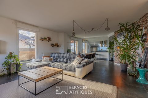 Dernier étage avec terrasse sur l’axe Metz-Luxembourg