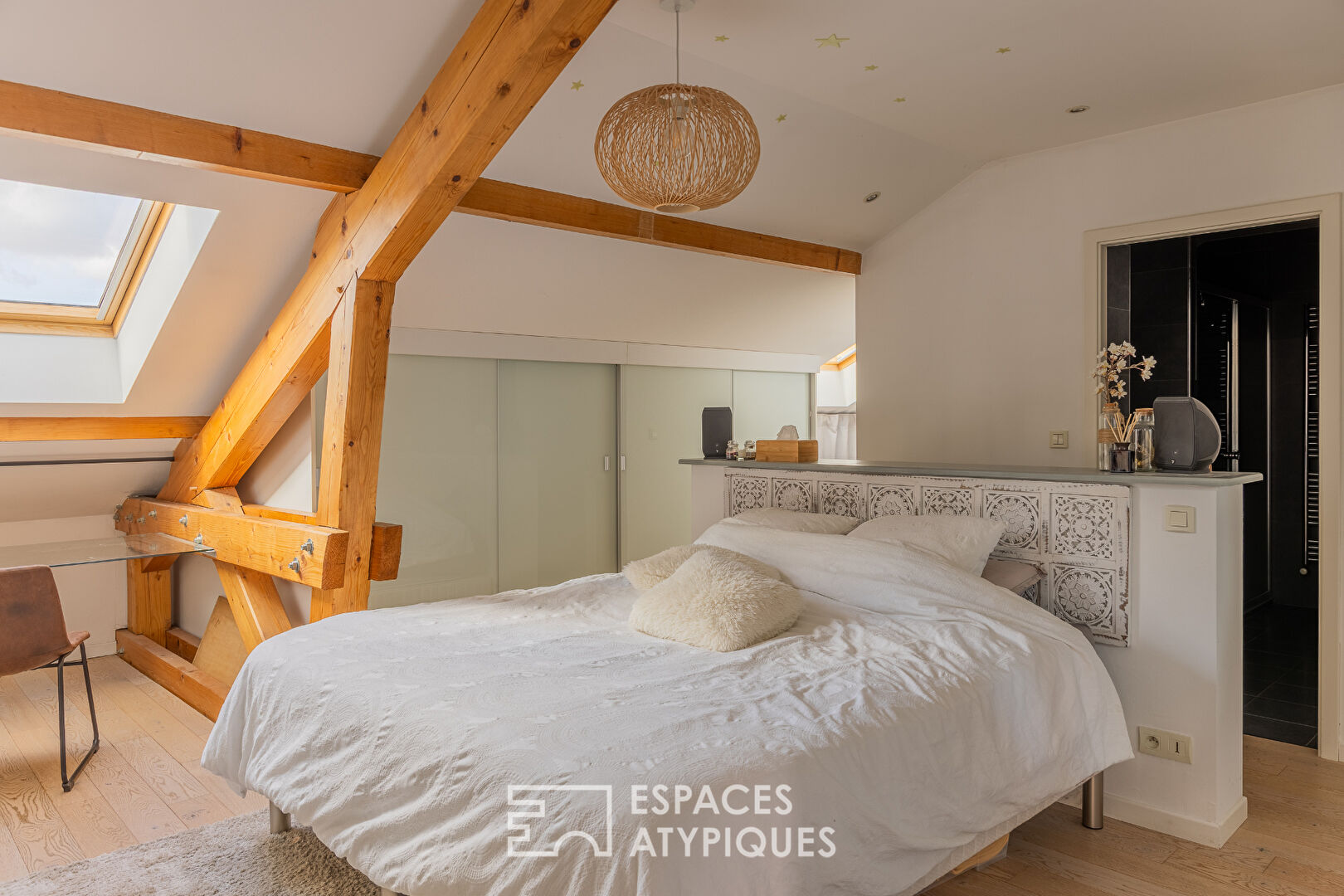 Dernier étage avec terrasse sur l&rsquo;axe Metz-Luxembourg