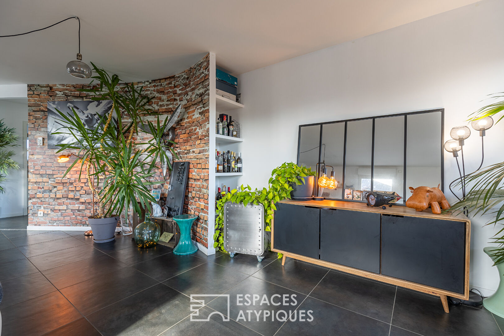 Dernier étage avec terrasse sur l&rsquo;axe Metz-Luxembourg