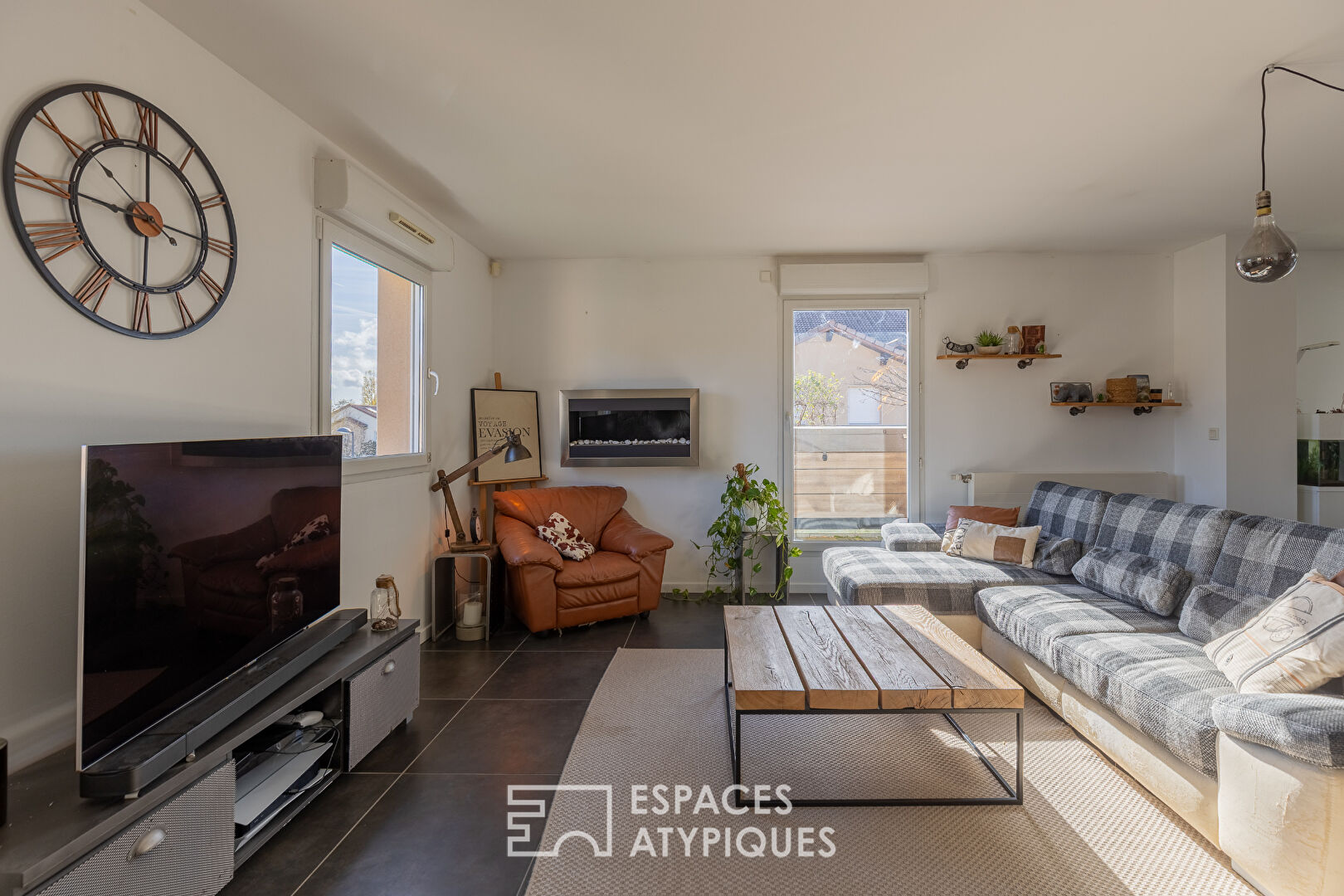 Dernier étage avec terrasse sur l&rsquo;axe Metz-Luxembourg