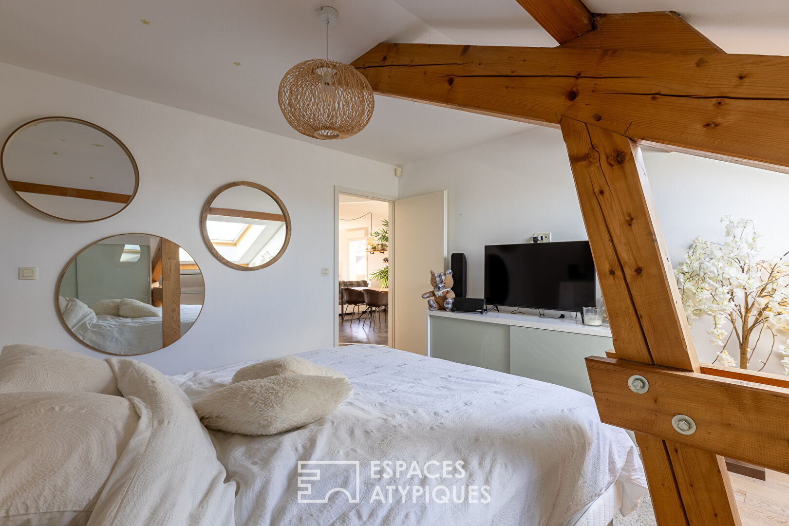 Dernier étage avec terrasse sur l&rsquo;axe Metz-Luxembourg