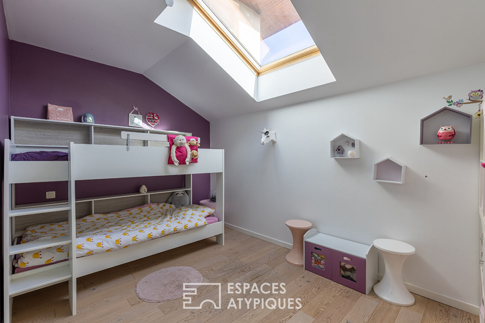 Dernier étage avec terrasse sur l&rsquo;axe Metz-Luxembourg