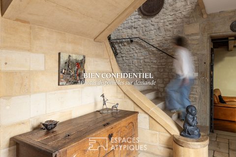 Converted farmhouse and barn 20 minutes from Metz