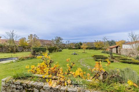 Ancien corps de ferme transformé et sa grange à 20 minutes de Metz