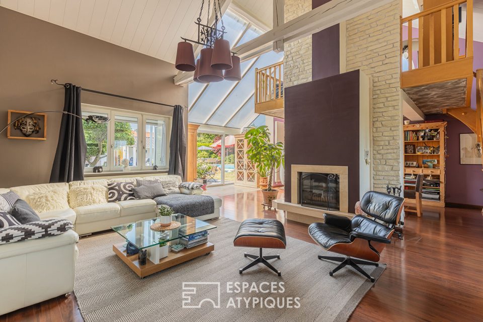 Maison familiale avec piscine et dépendance