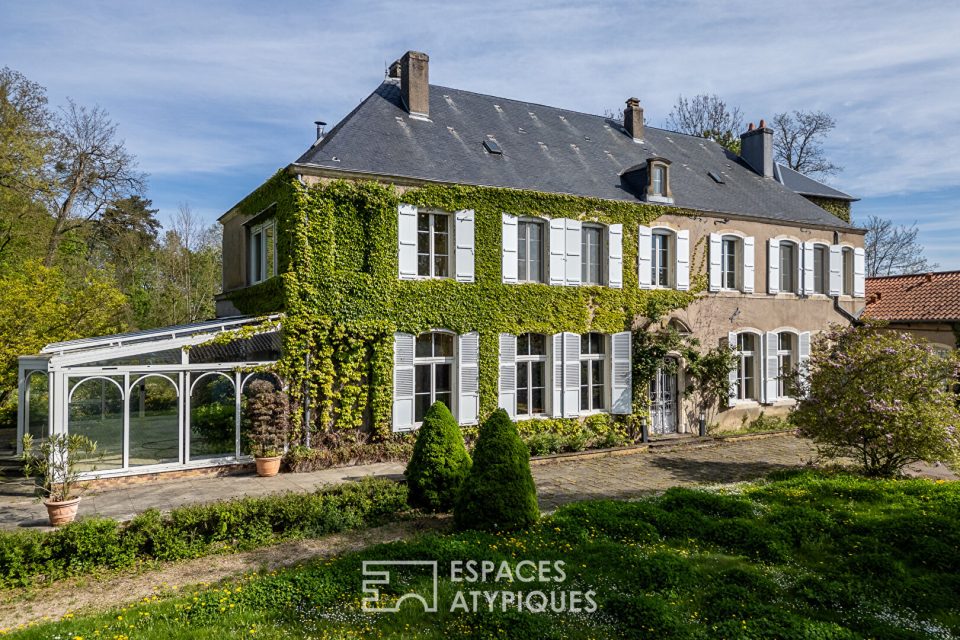 Demeure du XVIIIe siècle et son parc paysagé