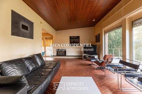 Maison d&rsquo;architecte moderniste au coeur de Moulins les Metz