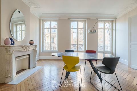Appartement de charme rénové dans un immeuble de caractère