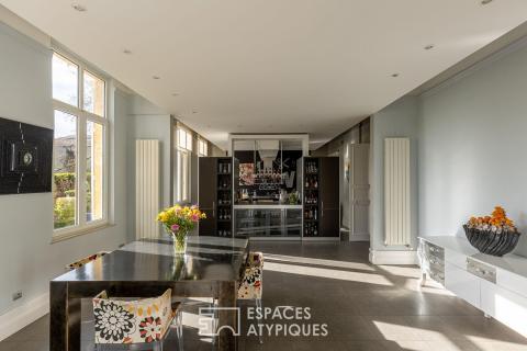 Appartement d&rsquo;exception avec jardin paysager et pool house