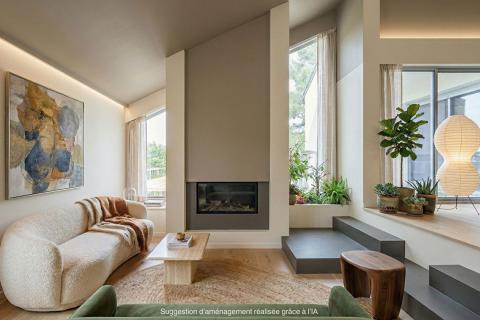 Maison d&rsquo;architecte des années 80 avec vue imprenable