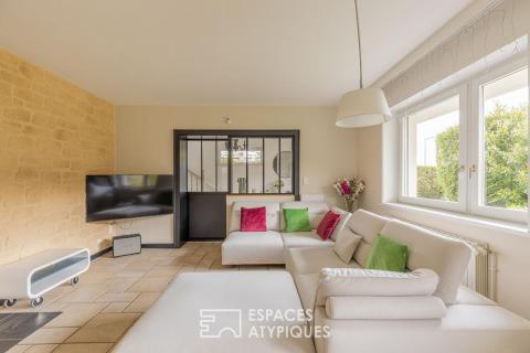 Maison familiale rénovée avec piscine aux portes de Metz