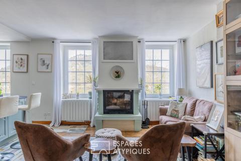 Duplex de caractère et patio confidentiel