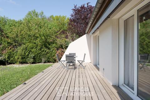 Maison d&rsquo;architecte rénovée et son jardin aux portes de Nancy