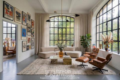 Appartement de caractère dans un bâtiment rempli d&rsquo;histoire