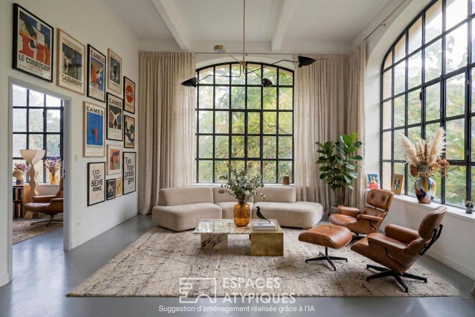 Appartement de caractère dans un bâtiment rempli d'histoire