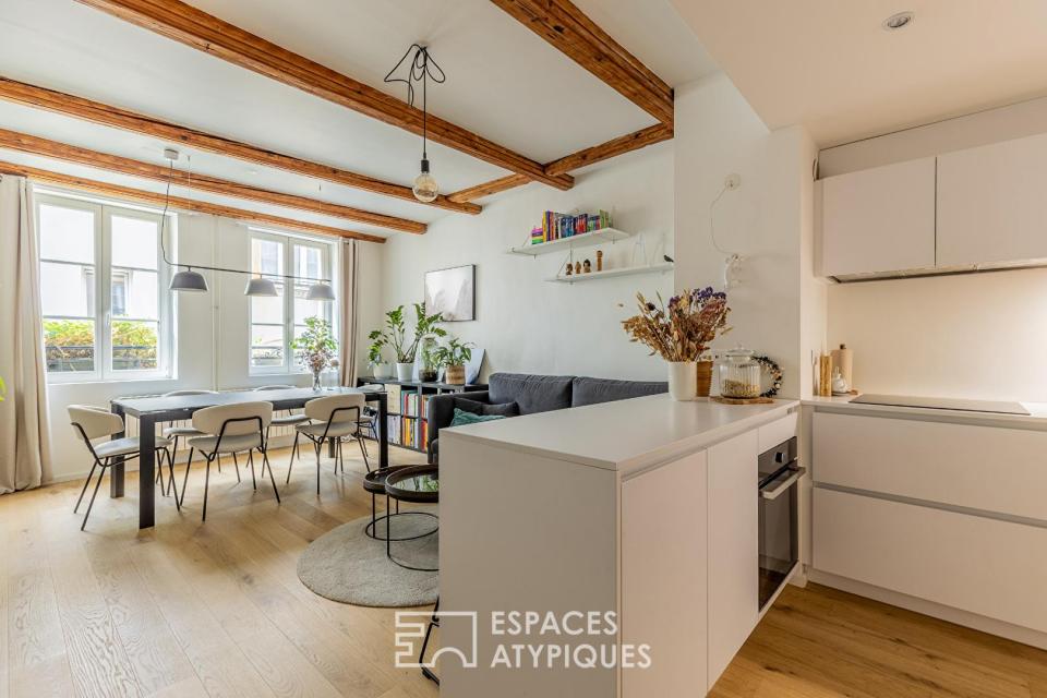 Maison de ville au charme historique élégamment rénovée