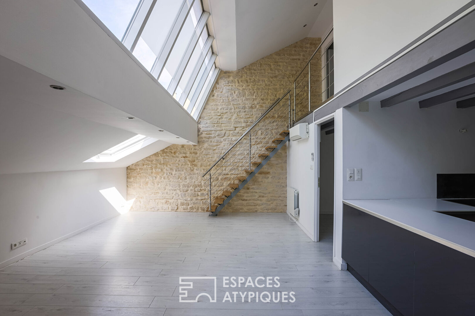 Duplex loft in a former artist’s studio