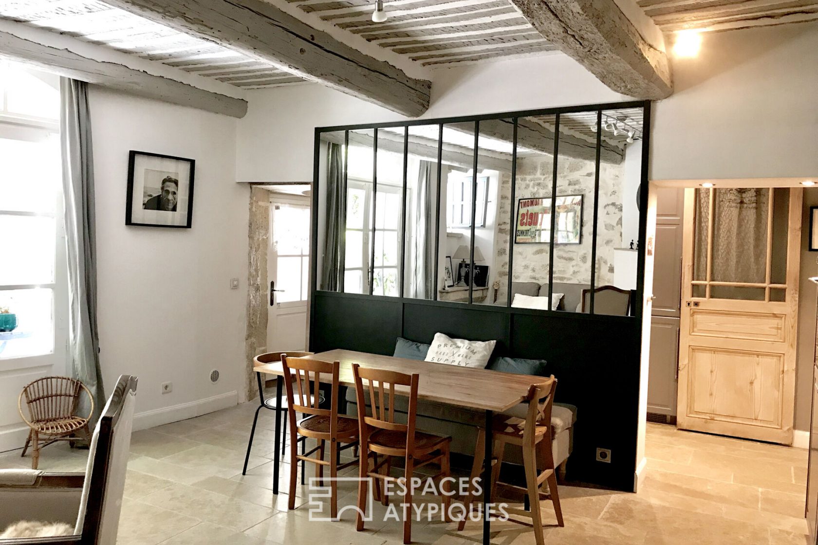 In the heart of Grignan, charming stone village house