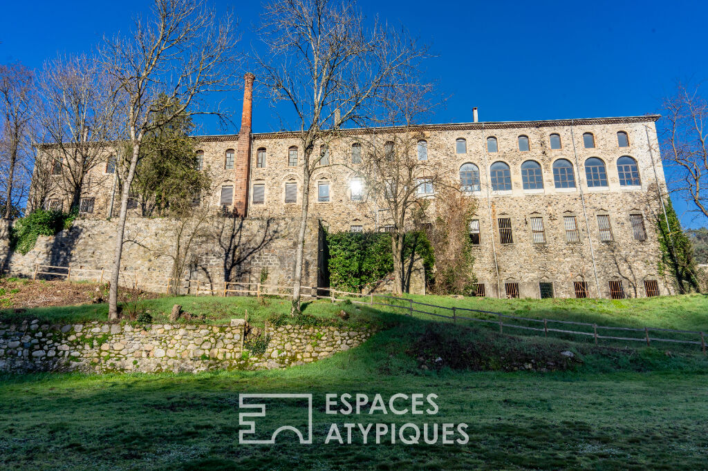 An old mill in the Eyrieux Valley