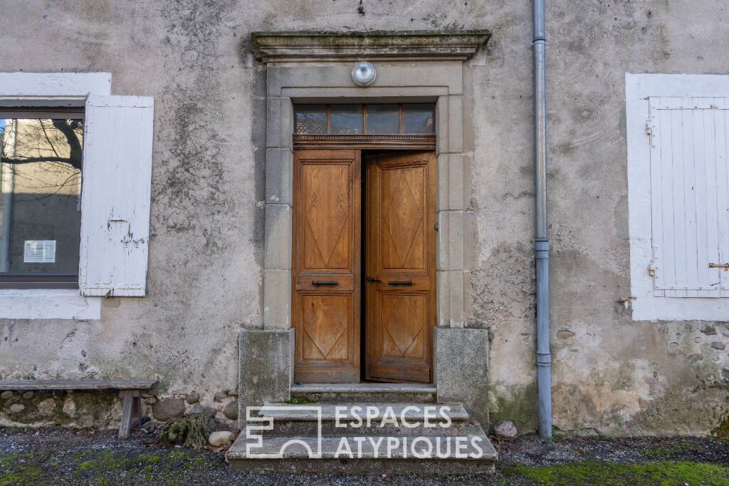 An old mill in the Eyrieux Valley