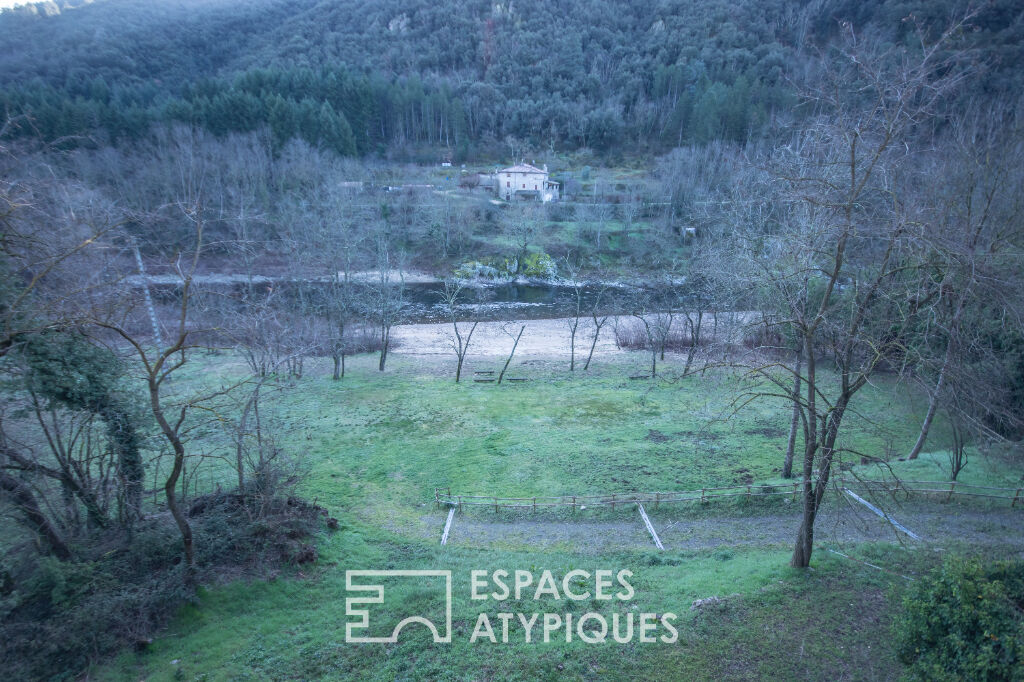 An old mill in the Eyrieux Valley