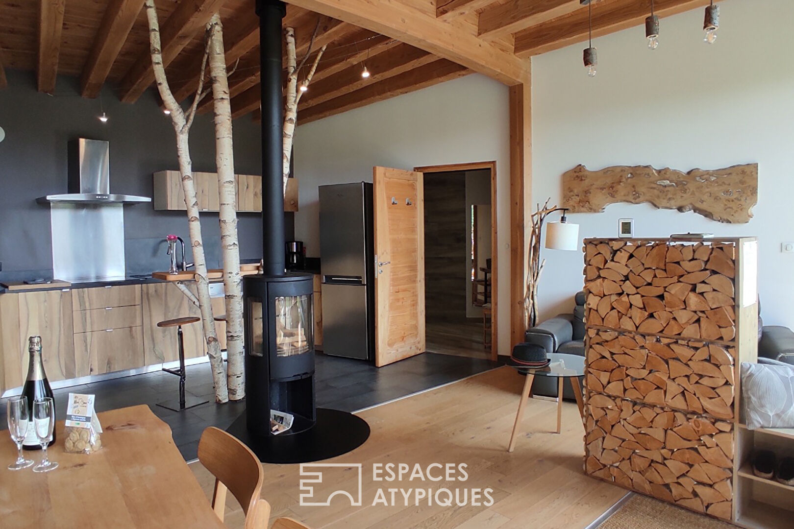 A triptych of ecolodges, for unusual accommodation in the Ardèche and Haute Loire.