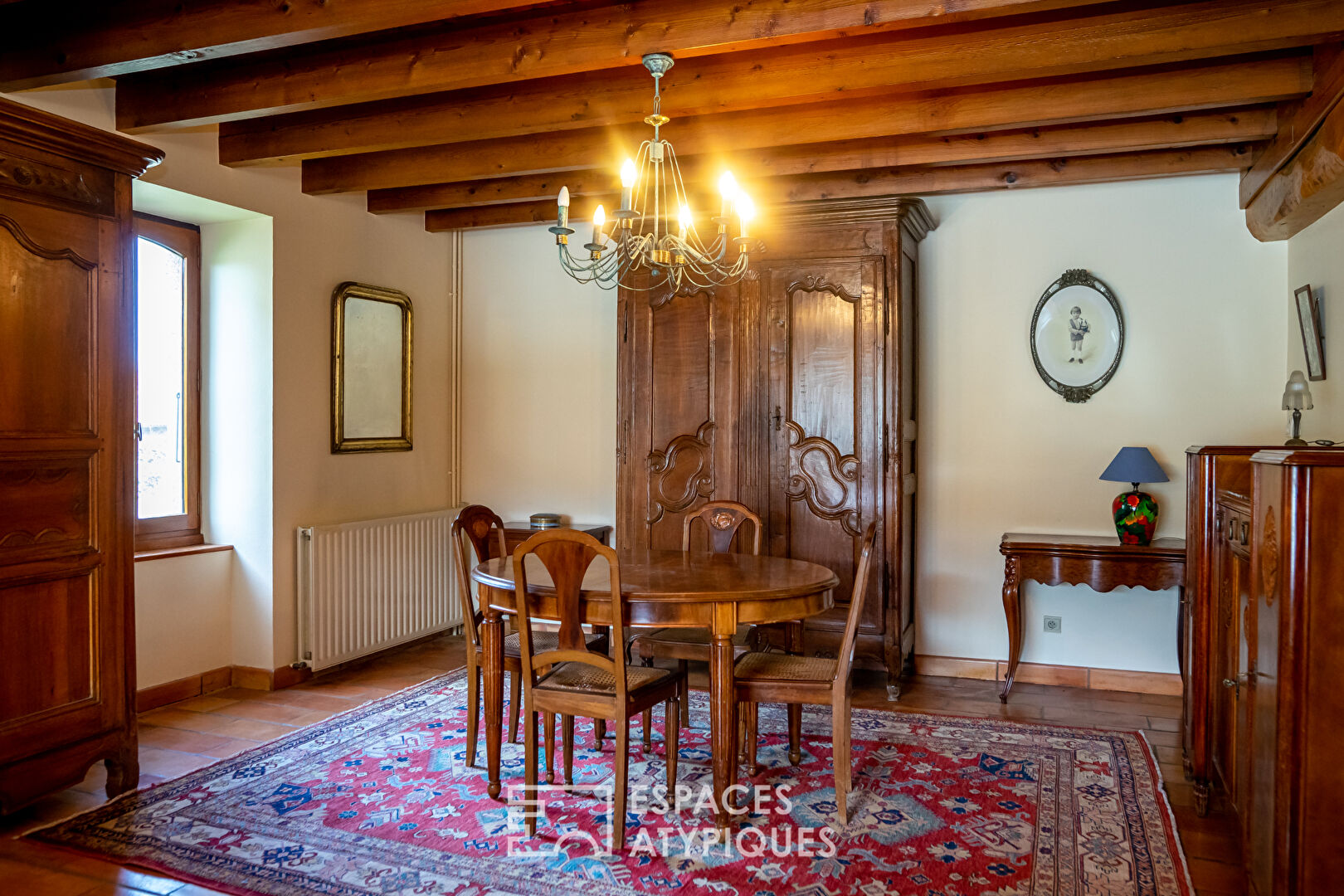 En Ardèche, ancienne maison de village, aux agréments inattendus.