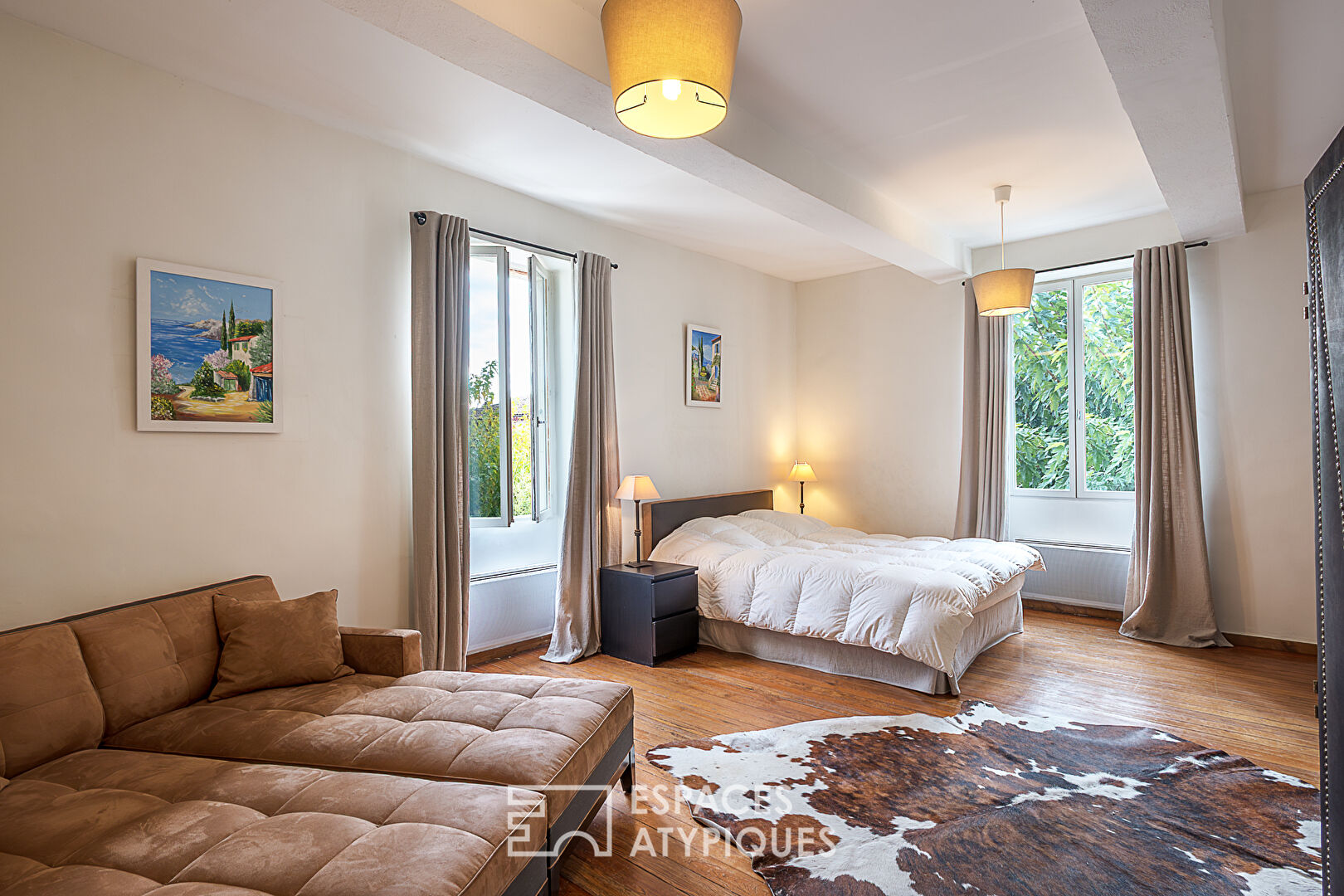 Maison familiale charme et volumes en Drome Provencale