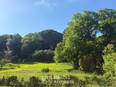 Terrain constructible d&rsquo;exception avec réseaux existants dans quartier recherché