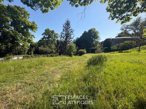 Terrain constructible d&rsquo;exception avec réseaux existants dans quartier recherché