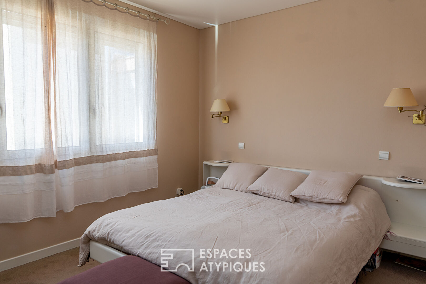 Penthouse in the centre of Valence with terrace and view on the Ardèche