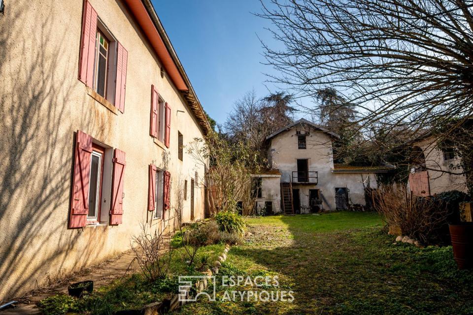 Authentique corps de ferme du XVIIIe à rénover, entre charme et potentiel