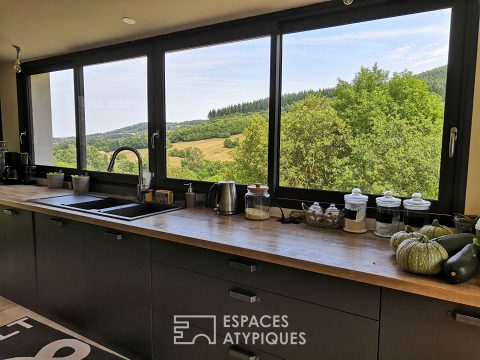 Superb Stone Property with Barn on a 5-Hectare Estate in Ardèche