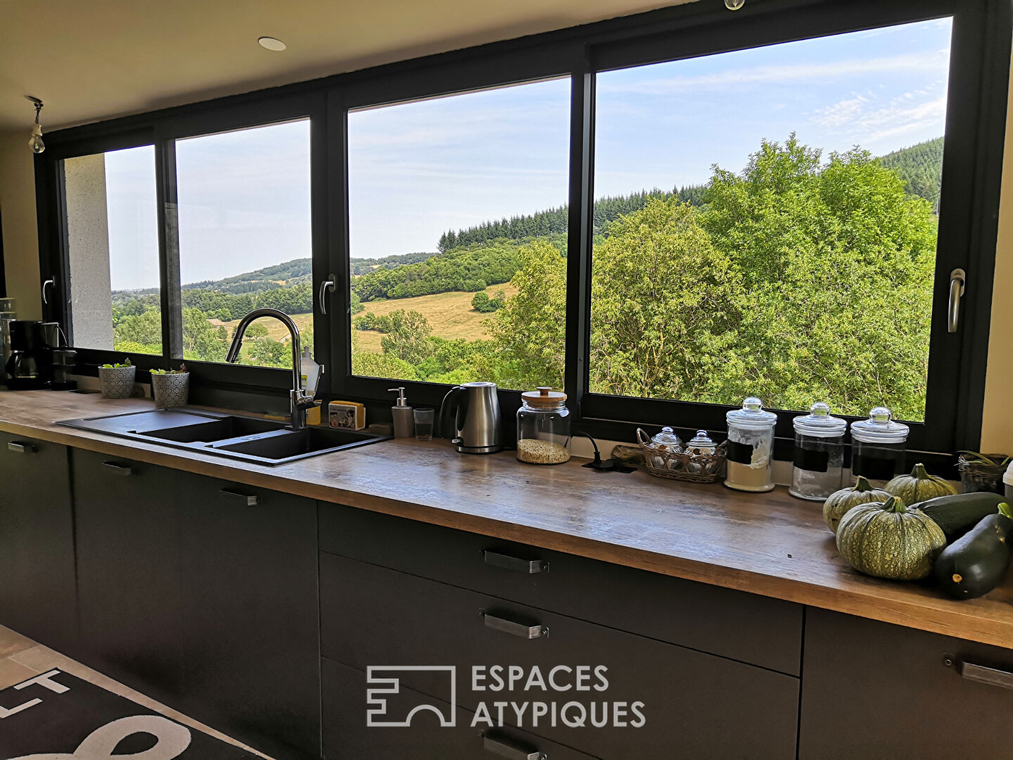 Superb Stone Property with Barn on a 5-Hectare Estate in Ardèche