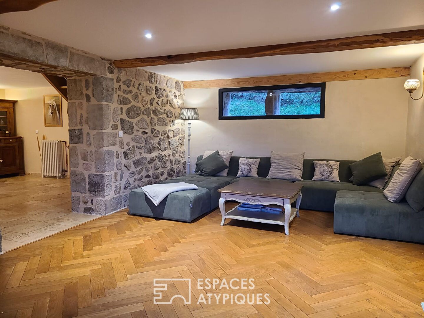Superb Stone Property with Barn on a 5-Hectare Estate in Ardèche