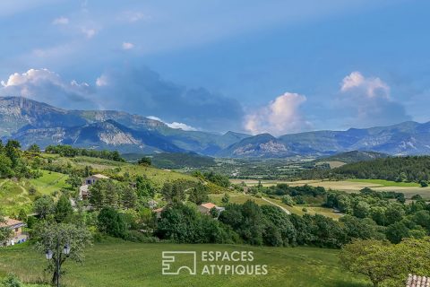 Montmaur-en-Diois – Maison de caractère avec vues d’exception
